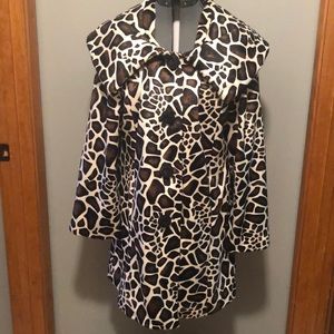 Beautiful animal print coat